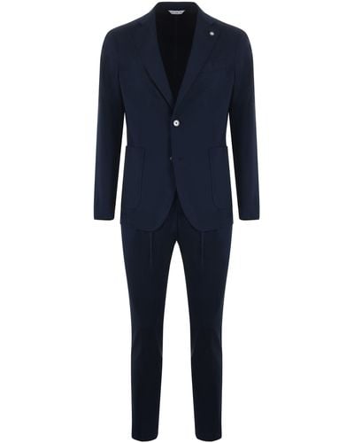 Manuel Ritz Suit - Blue