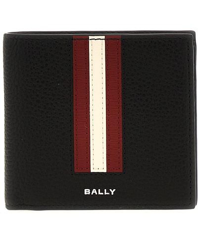 Bally Logo Band Wallet - Black
