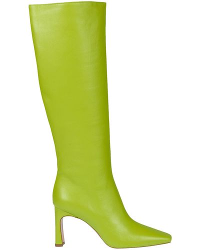 Liu Jo Lime Leather Boots - Green