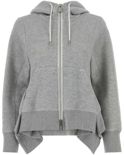 Sacai Sweatshirts - Grey