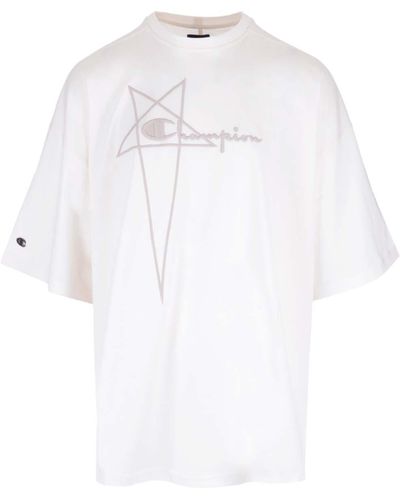 CHAMPION X RICK OWENS - Man - Beige - T-shirt