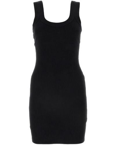 Alexander Wang Stretch Cotton Mini Dress - Black