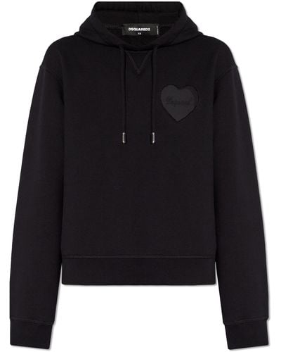 DSquared² Cotton Sweatshirt - Black