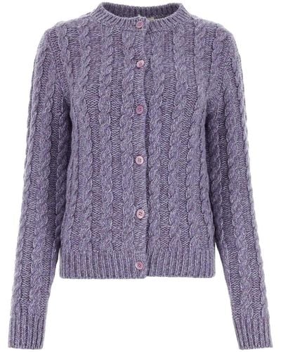 Miu Miu Knitwear - Purple
