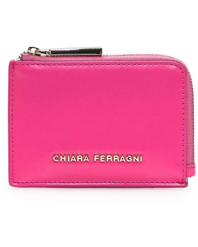 Chiara Ferragni Mini Envelope Wallet - Pink