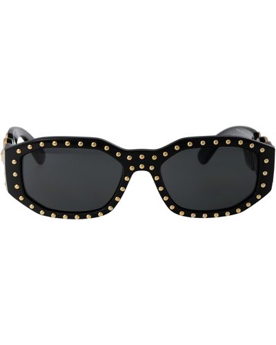 Versace 0Ve4361 Sunglasses - Black