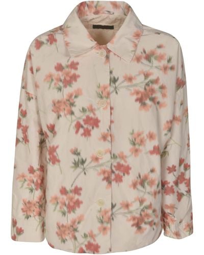 Casey Casey Floral Print Buttoned Jacket - Multicolour