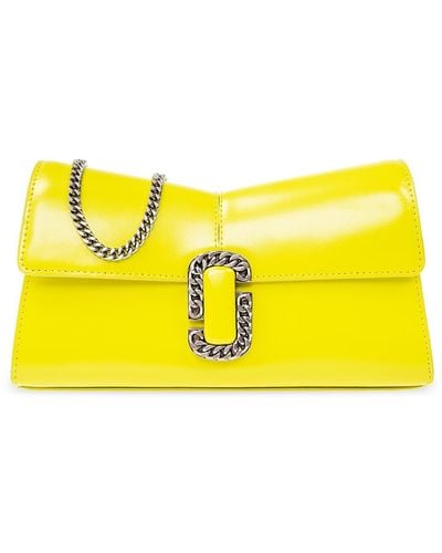 Marc Jacobs Leather Clutch - Yellow