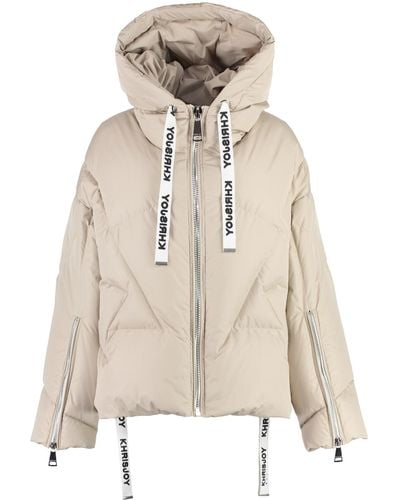 Khrisjoy Puff Khris Iconic Hooded Down Jacket - Natural