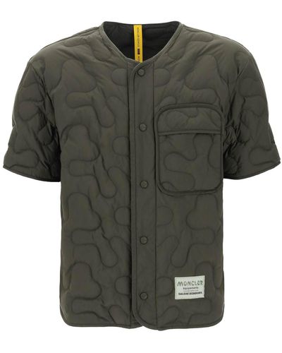 Moncler Genius Moncler X Salehe Bembury Short-sleeved Quilted Jacket - Green