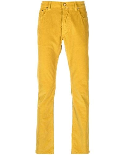 Jacob Cohen Bard Slim Fit Jeans Clothing - Yellow