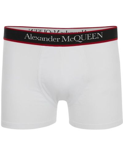Alexander McQueen Boxer Selvedge - White