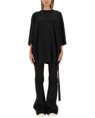 Rick Owens DRKSHDW T-Shirt Tommy - Black