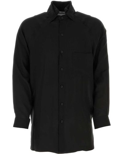 Yohji Yamamoto Shirts - Black