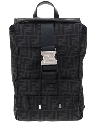 Fendi Ness Backpack - Black