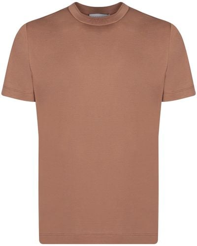 Canali Edges T-Shirt - Brown