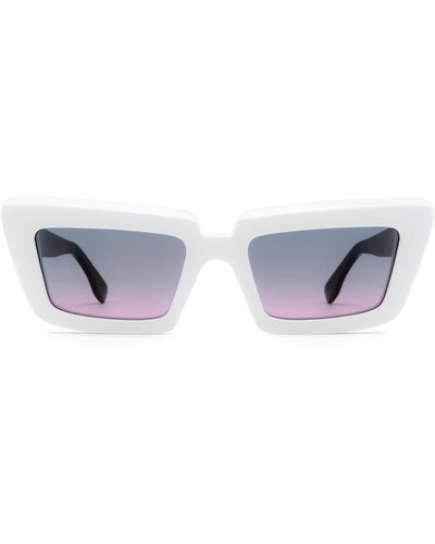 Retrosuperfuture Coccodrillo Sunglasses - White