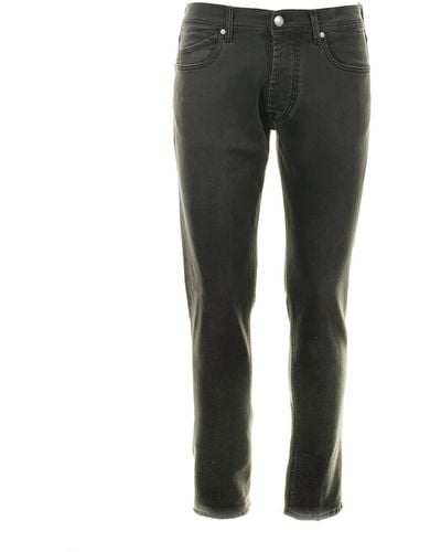 Re-hash Jeans In Black Denim - Grey