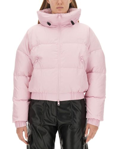 MSGM Cropped Fit Jacket - Pink
