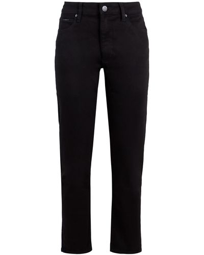 Calvin Klein 5-pocket Straight-leg Jeans - Black
