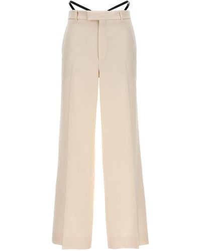 Gucci Cady Trousers - Natural
