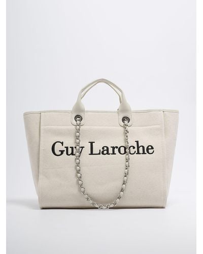 Guy Laroche Corinne Large Shopping Bag - Natural