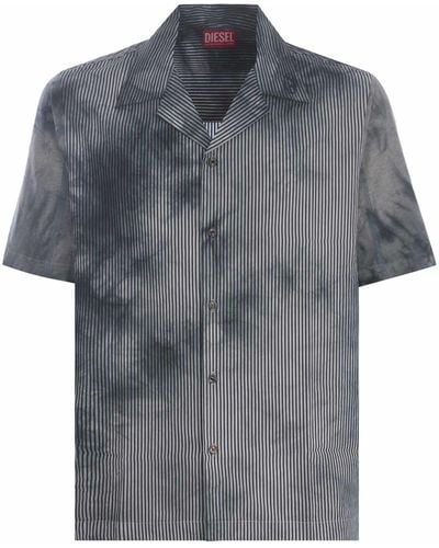 DIESEL Bowling Shirt "Trucker" - Gray