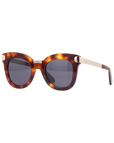Ferragamo Salvatore Sf967S Sunglasses - Brown