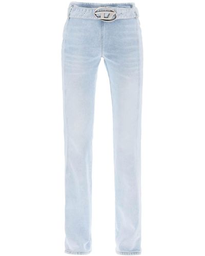 DIESEL D-ebbybelt Flared Jeans - Blue