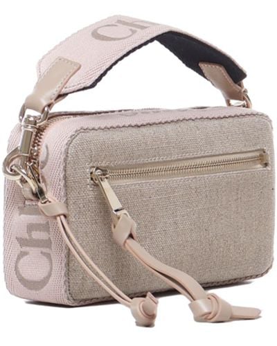 Chloé Woody Pouch - White