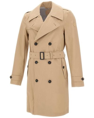 Save The Duck Grin18 Zarek Trench Coat - Natural