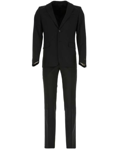 Prada Wool Blend Suit - Black