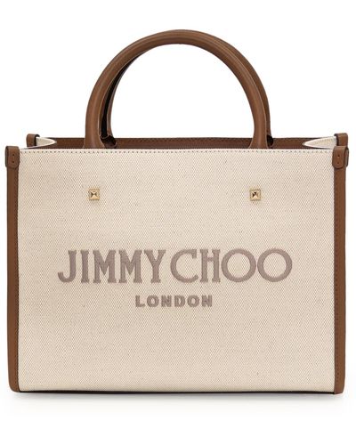 Jimmy Choo Varenne Tote Bag - Natural