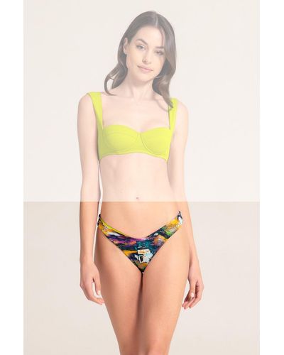 Marion Zimet V-cut Bikini Bottom, Reversible - Multicolor