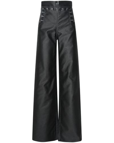 Maison Margiela Black Cotton Trousers