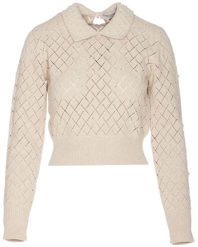 Golden Goose Sweaters - Natural