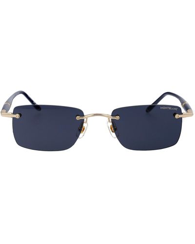Montblanc Mb0344S Sunglasses - Blue