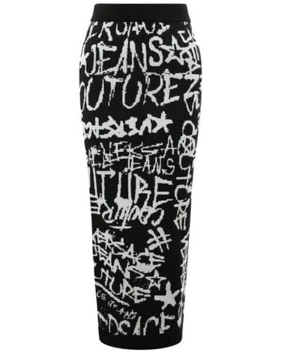 Versace Maxi Skirt - Black