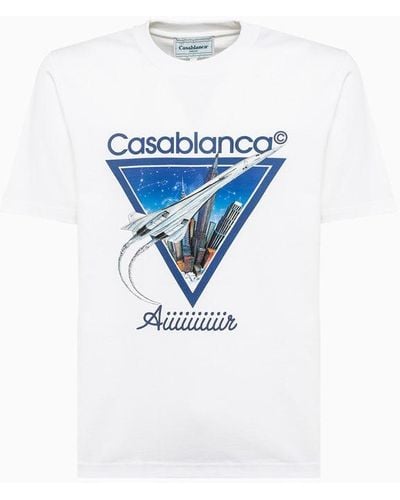 Casablancabrand Aiiiiir T-shirt - Blue