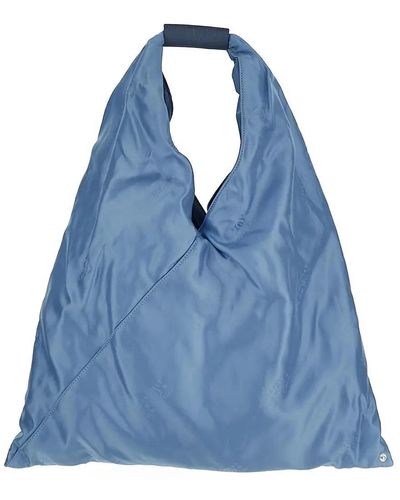 MM6 by Maison Martin Margiela Japanese Bag Classic Medium - Blue