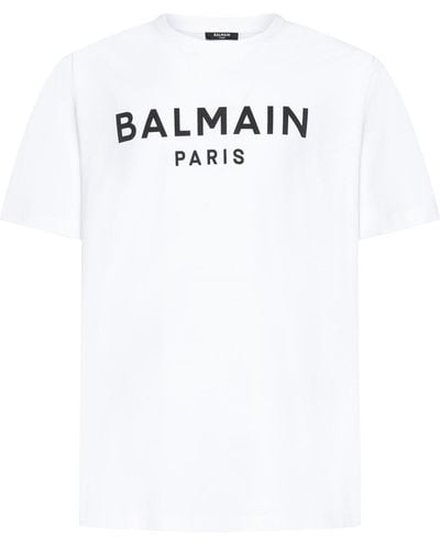 Balmain T-shirts And Polos - White