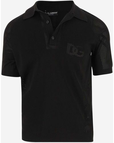 Dolce & Gabbana Polo Shirt - Black