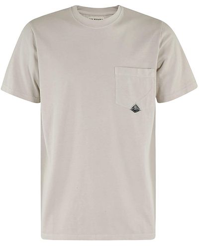 Roy Rogers T Shirt Pocket - Gray