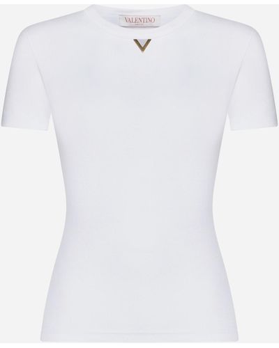 Valentino Cotton T-Shirt - White