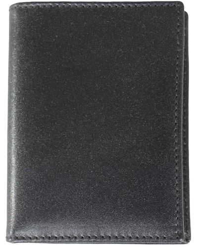 Comme des Garçons Logo Printed Bi-fold Wallet - Black