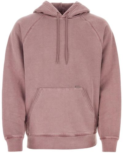Carhartt Antiqued Cotton Hooded Taos Sweat - Pink