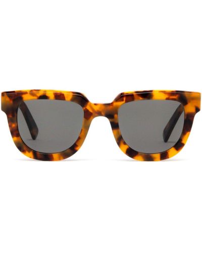 Retrosuperfuture Serio Square Frame Sunglasses - Brown