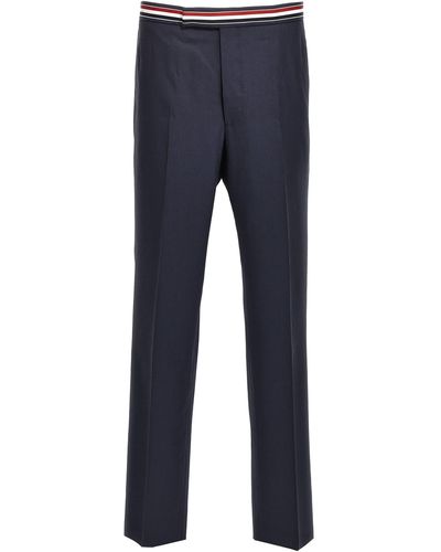 Thom Browne Rwb' Pants Blue