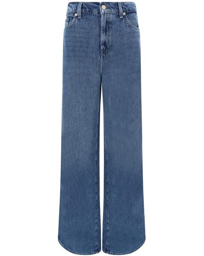 7 For All Mankind Scout Dream Jeans - Blue