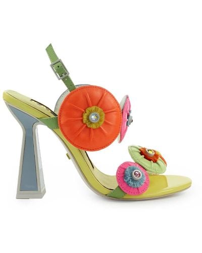 Kat Maconie Corran Hourglass Heeled Sandal - Multicolour